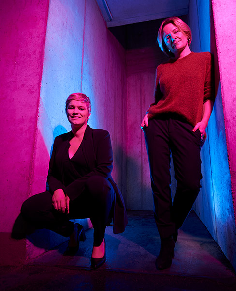 Corinna Milborn & Stefanie Groiss-Horowitz (Foto)